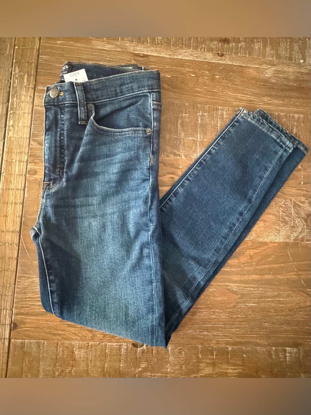 NWT Women’s J. Crew Dark Blue Skinny Jeans, Size 27